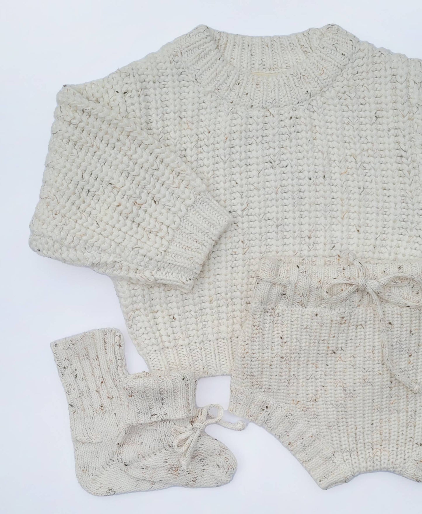 Oversized Chunky Knit Sweater OLIVE & CRADLE