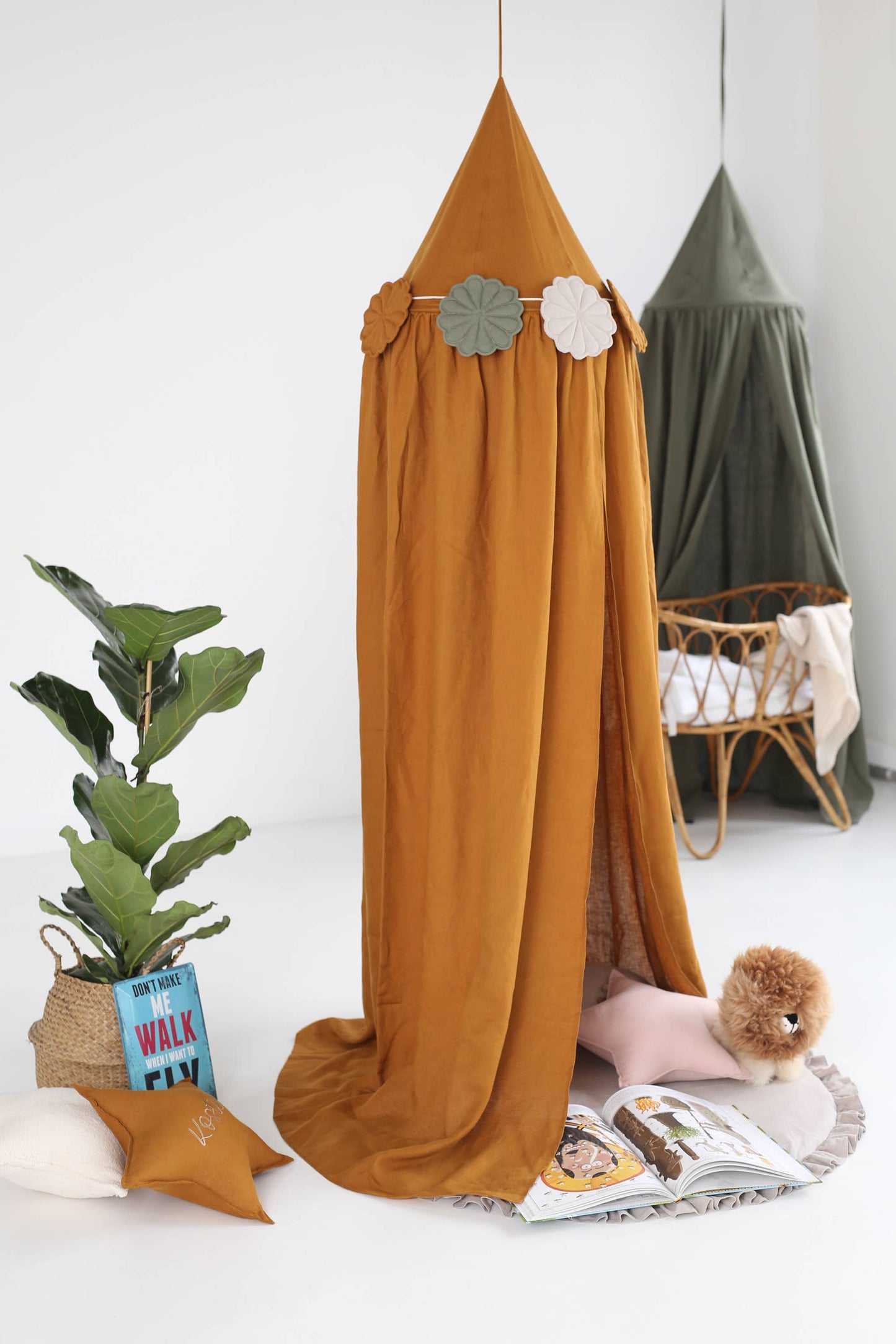 Babyly - Bed Canopy - Linen - (2 Colors)