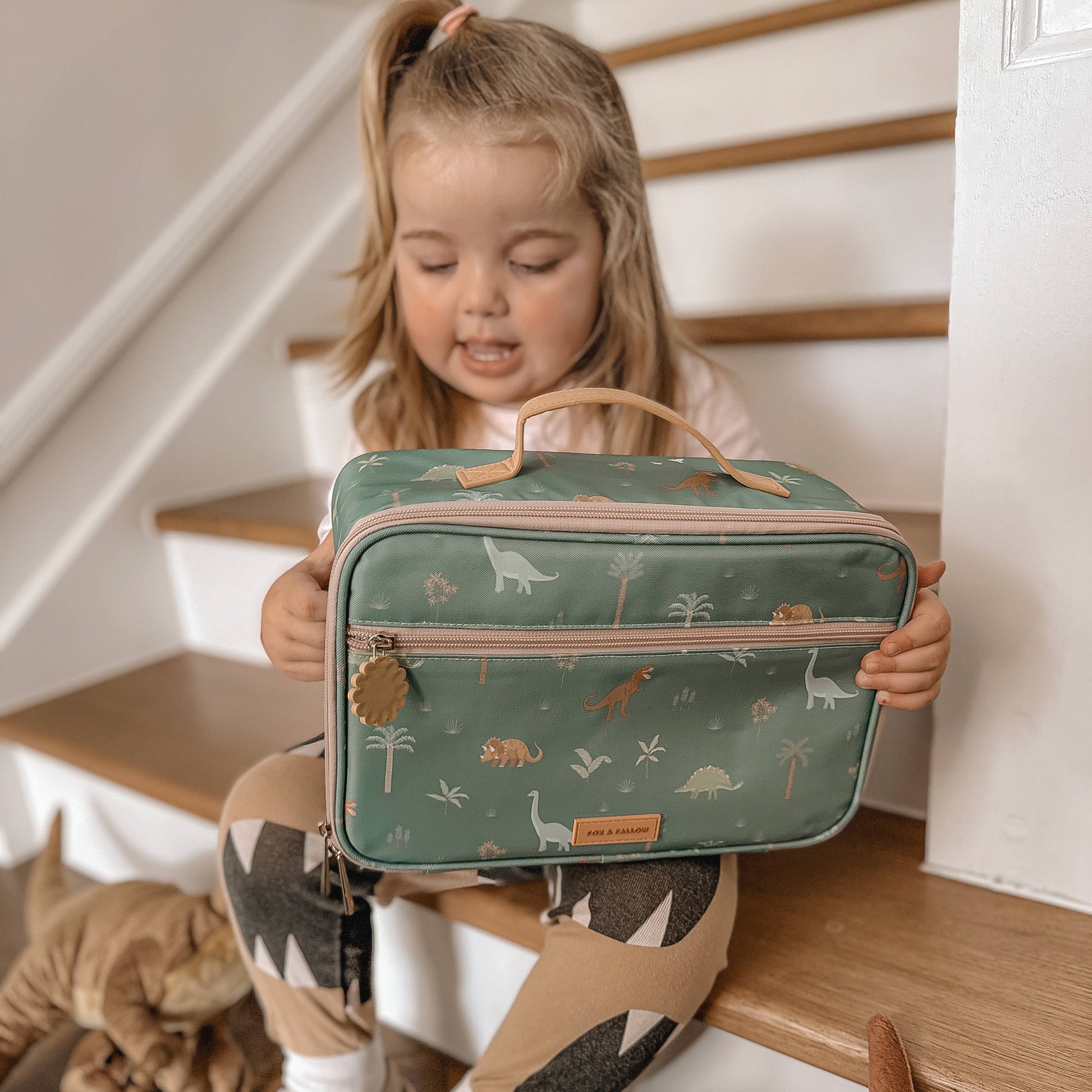 Dinos Lunch Bag Fox & Fallow