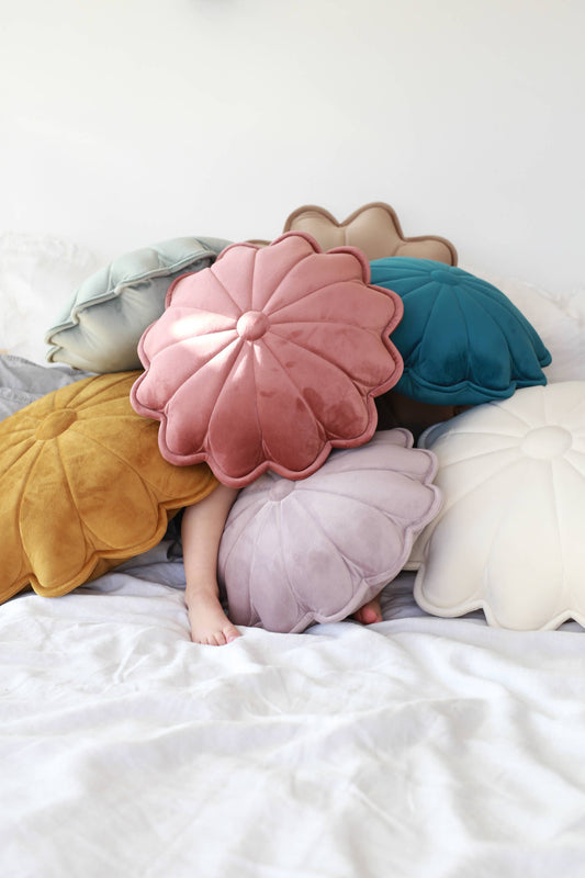 Babyly - Velvet Daisy Pillow - Small BABYLY