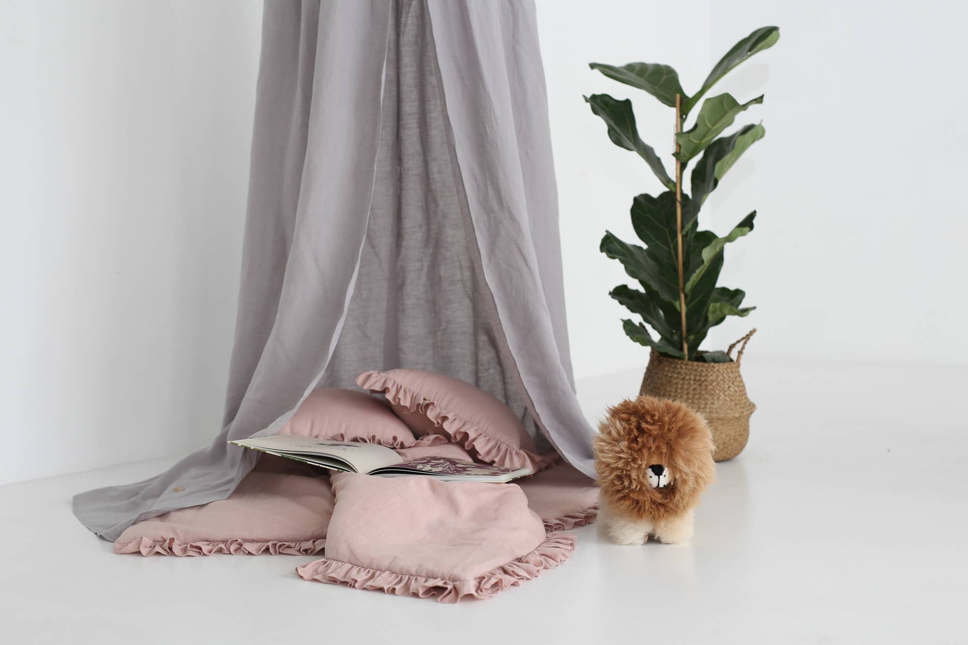 Babyly - Bed Canopy - Linen - (2 Colors) BABYLY
