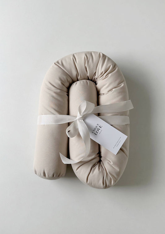 Baby basket cushion roll | natural beige UNIQUE LOVE Design