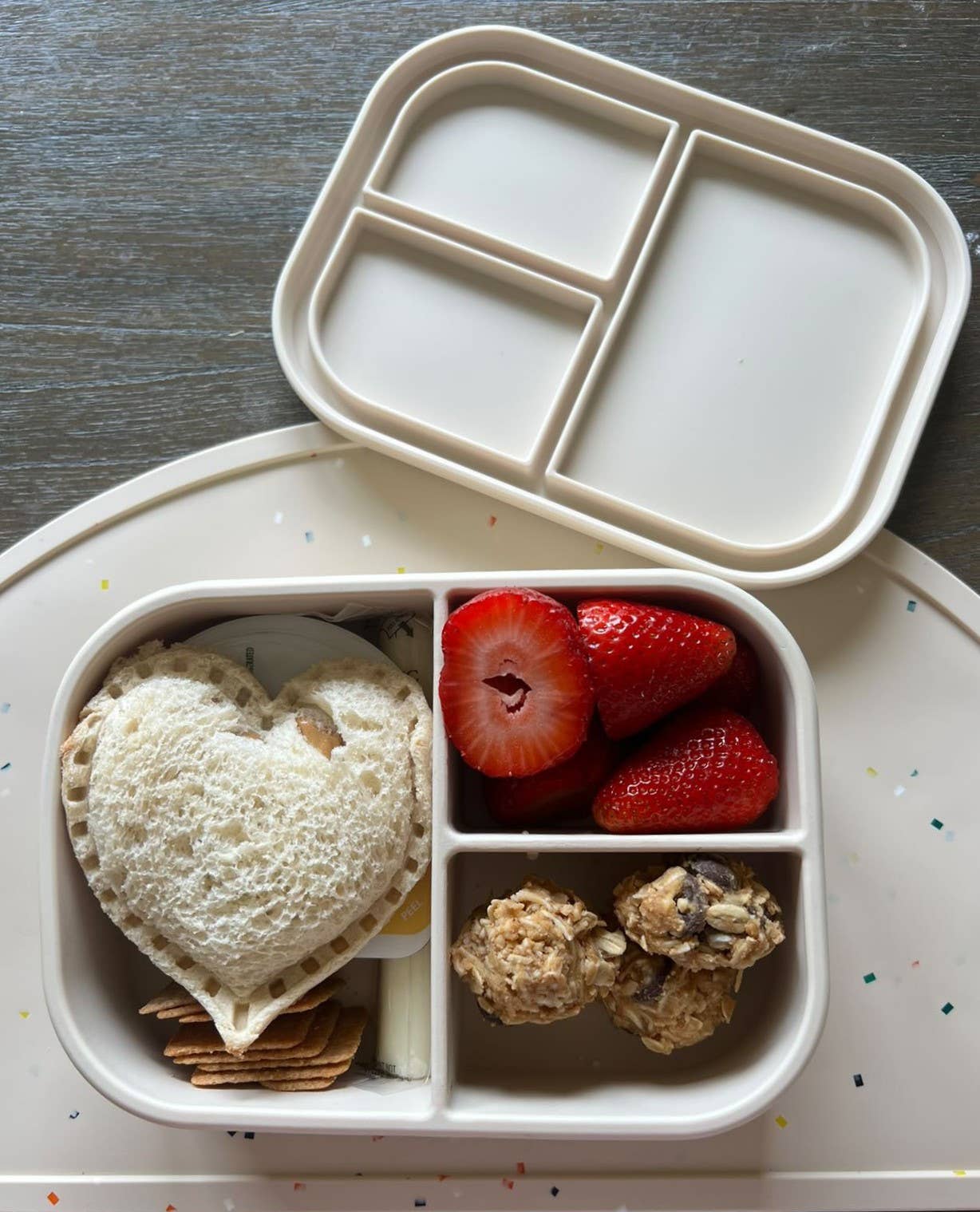 Ali+Oli Leakproof Silicone Bento Box (Coco) Ali+Oli