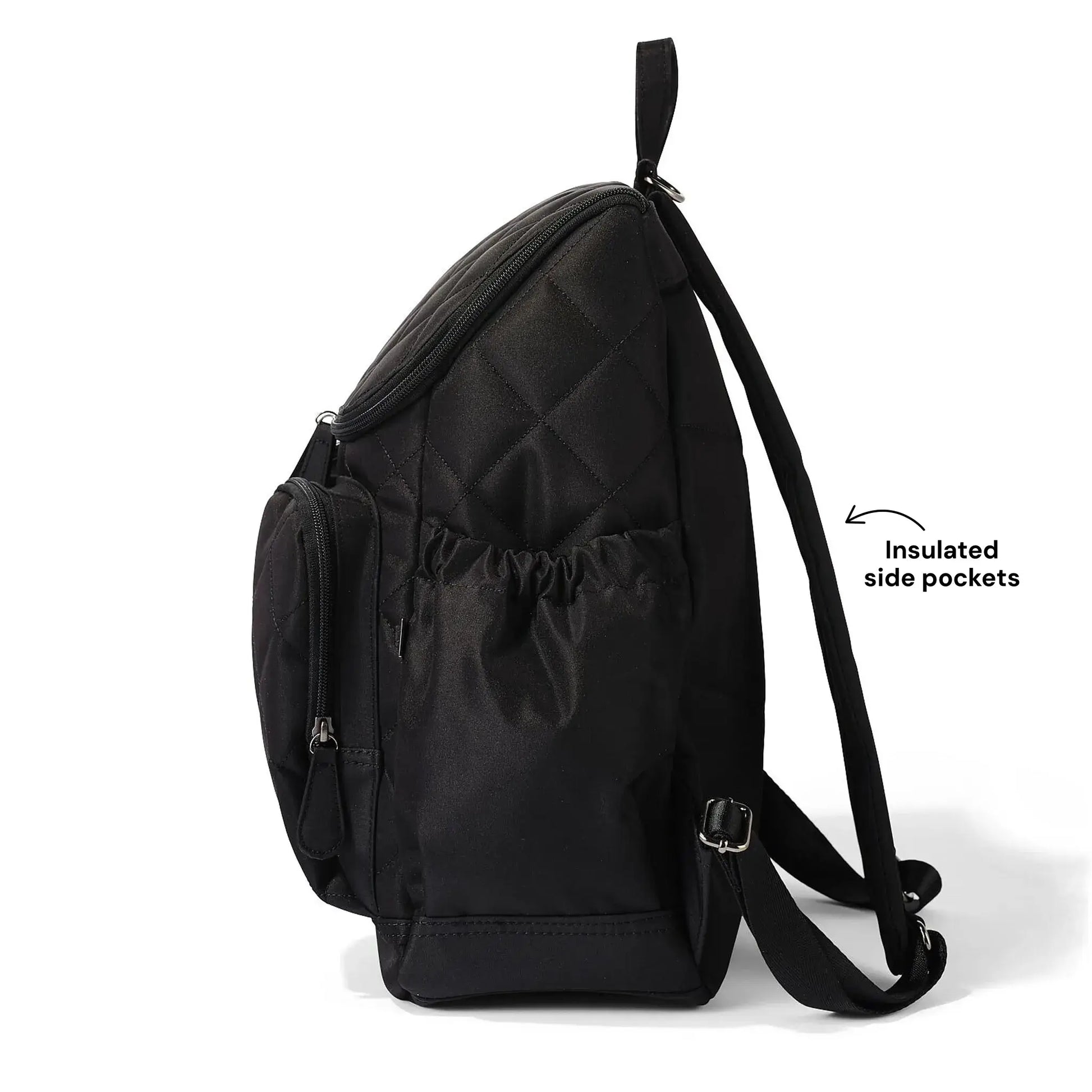 Signature Nappy Backpack - Black Diamond Quit OiOi