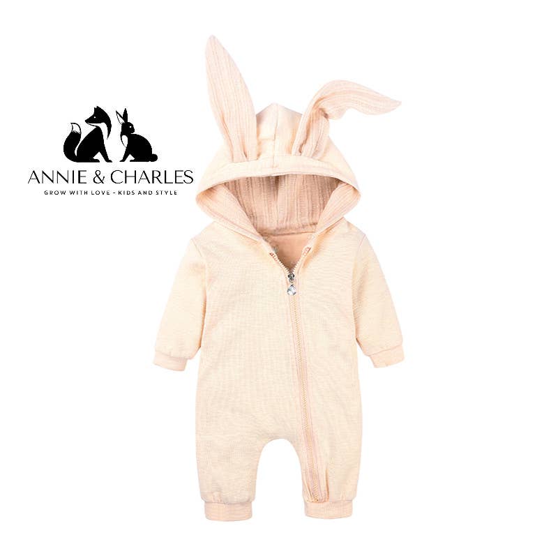 Annie & Charles® baby bunny jumpsuit Annie & Charles