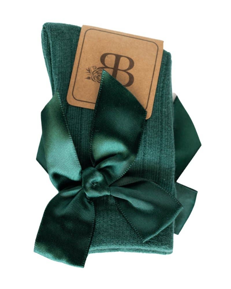 Martha Bow Front Midi Socks Bailey's Blossoms