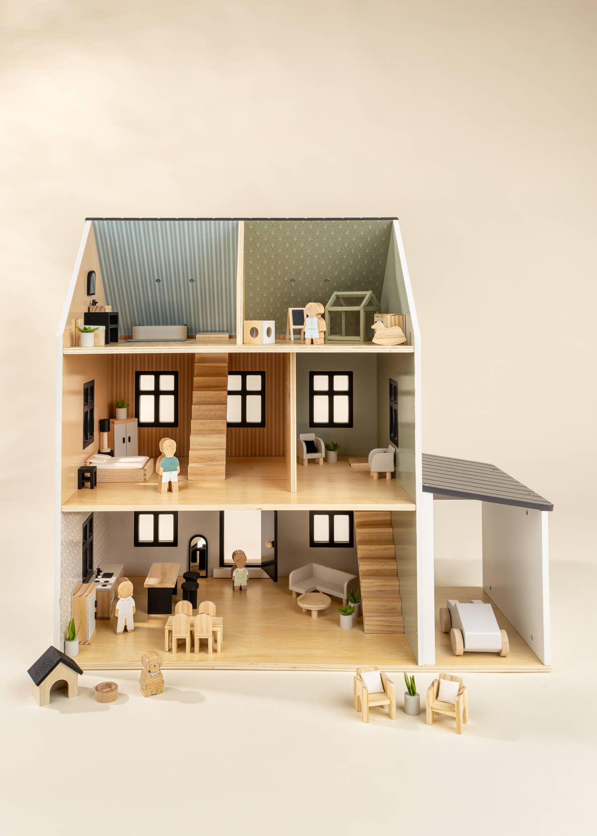 Wooden Doll House Master Bedroom Furniture Coco Village