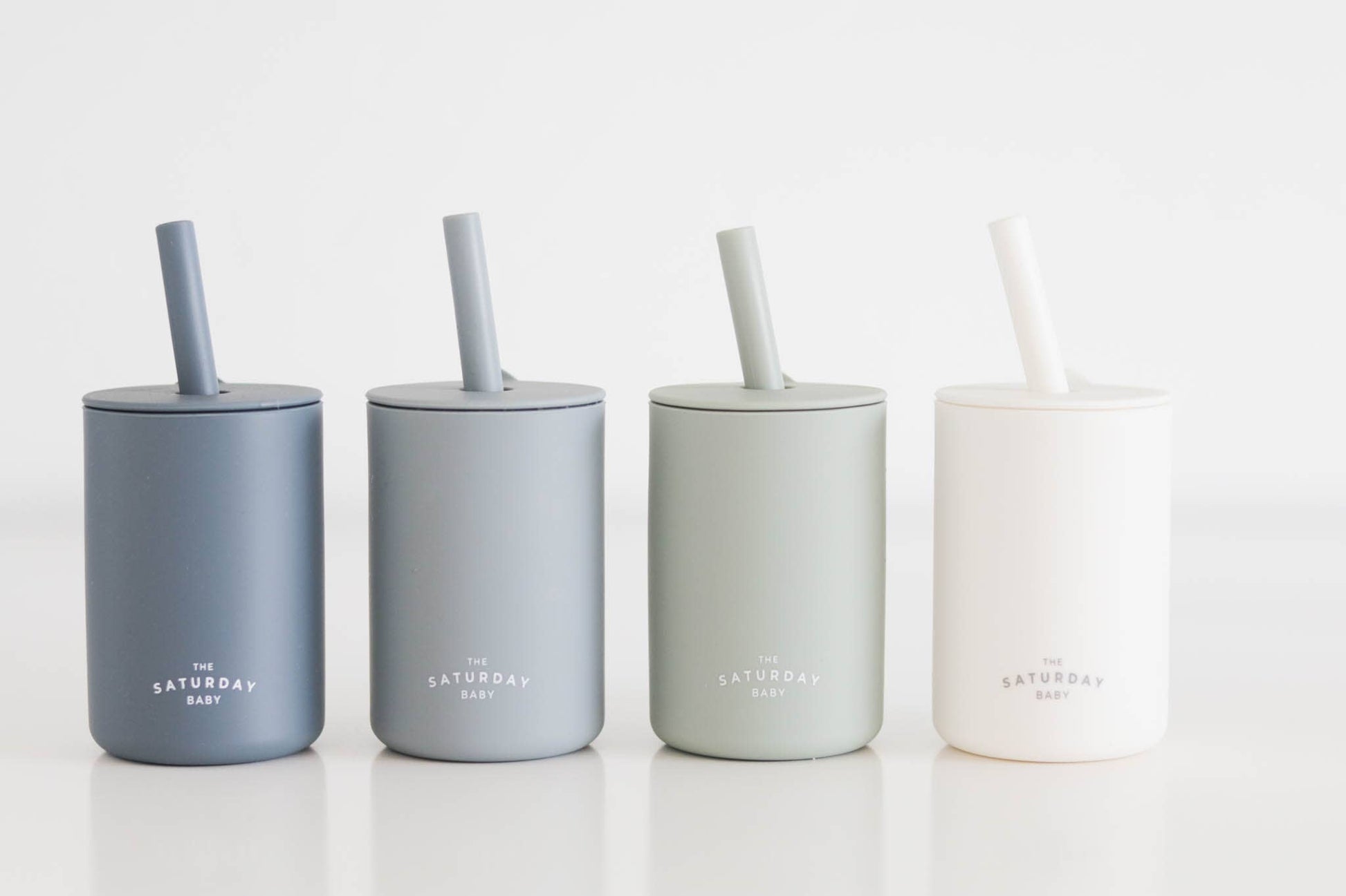The Saturday Baby Silicone Straw Cup The Saturday Baby