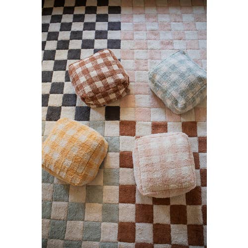 Pouf Vichy Honey Lorena Canals