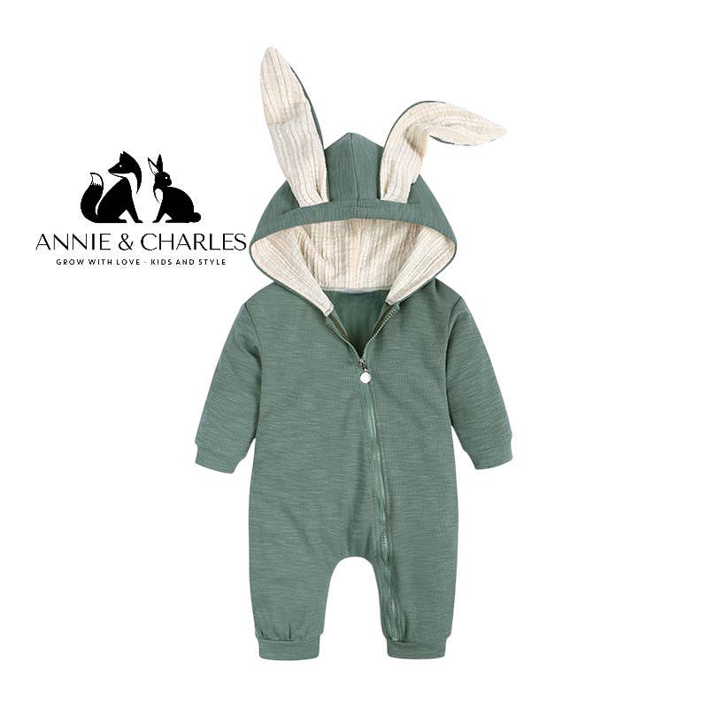 Annie & Charles® baby bunny jumpsuit Annie & Charles