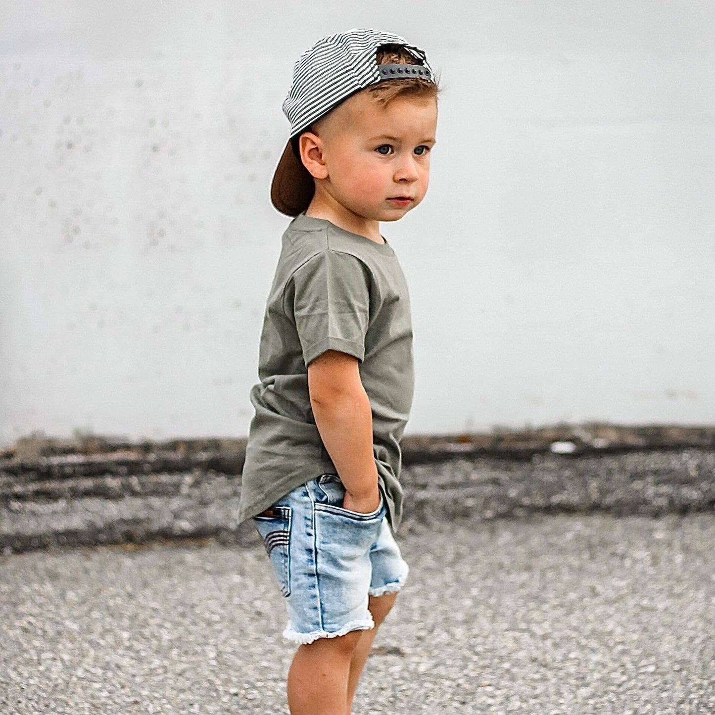 Basic Tee - Olive LENOX JAMES