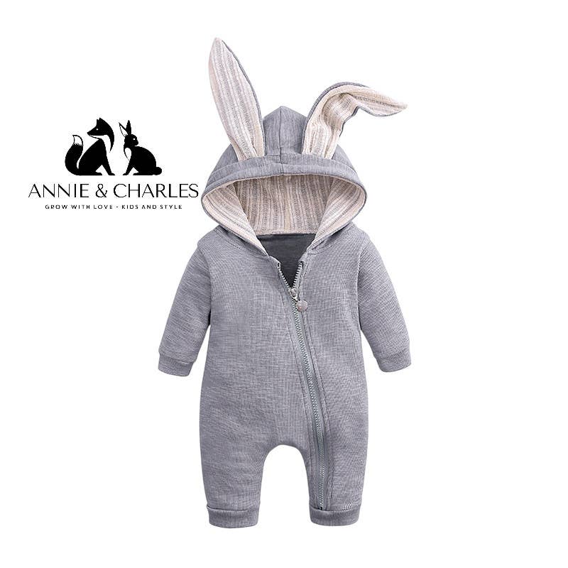 Annie & Charles® baby bunny jumpsuit Annie & Charles