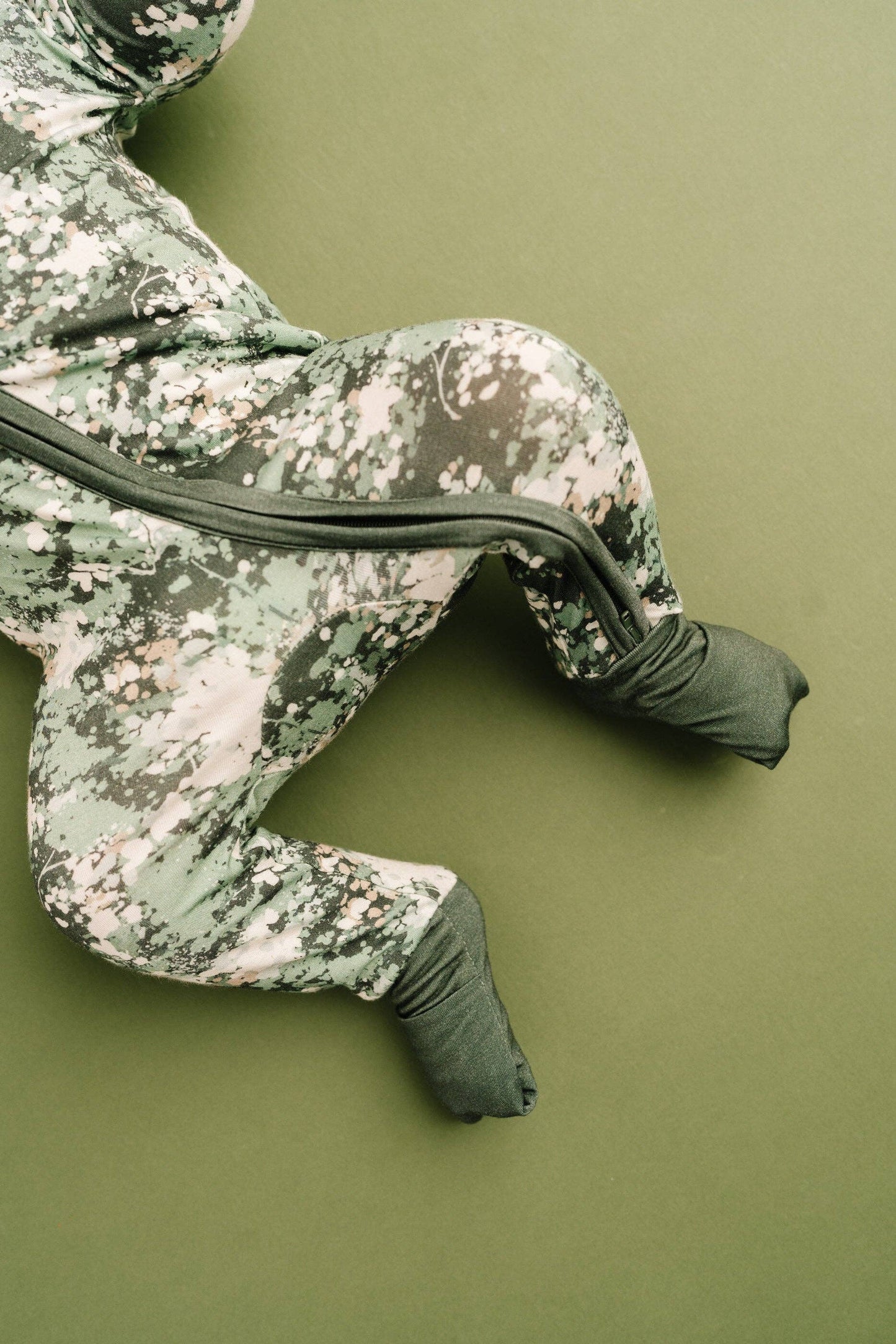 Forest Camo Bamboo Sleeper Little One Shop