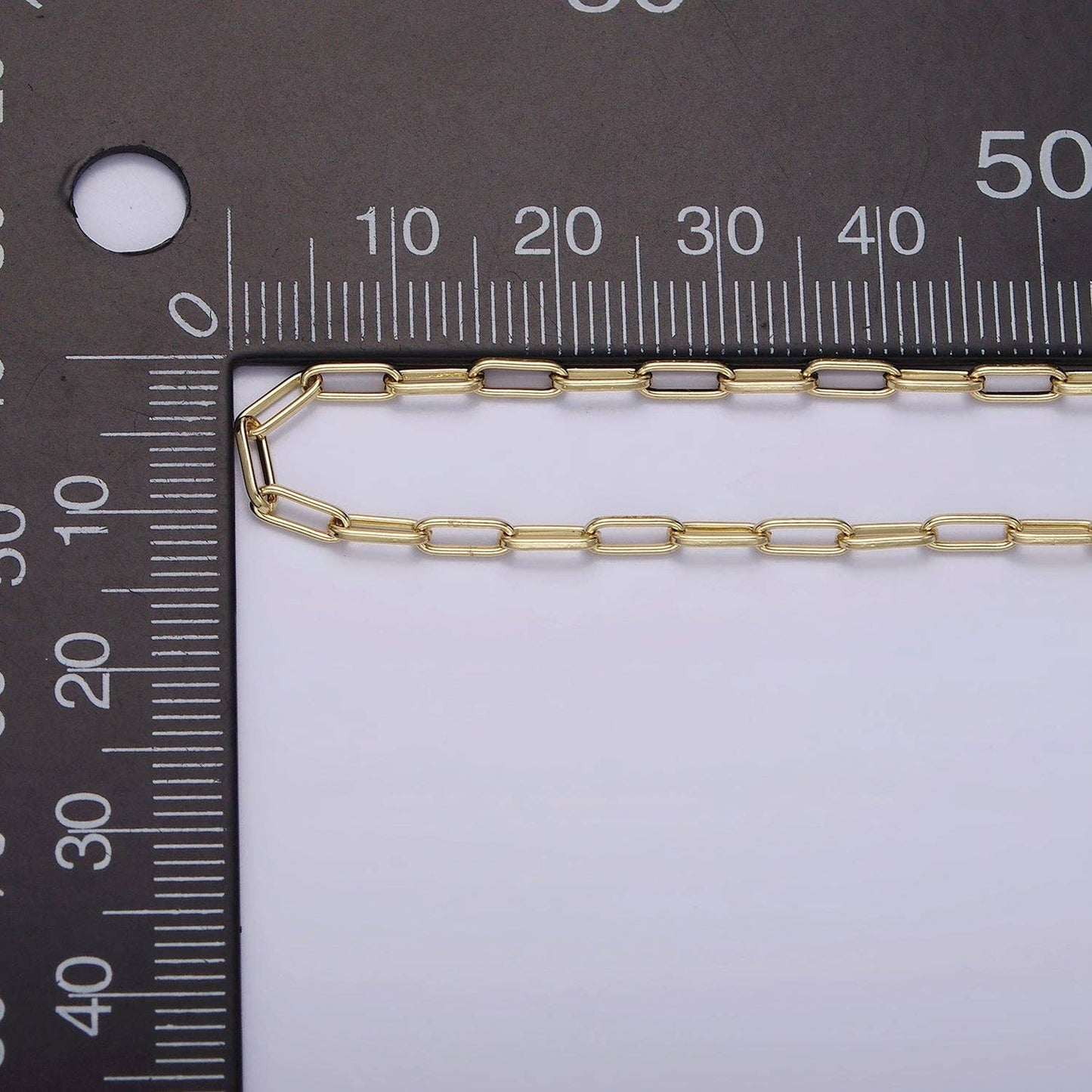 Addie Paperclip Layering Chain Necklace Aim Eternal