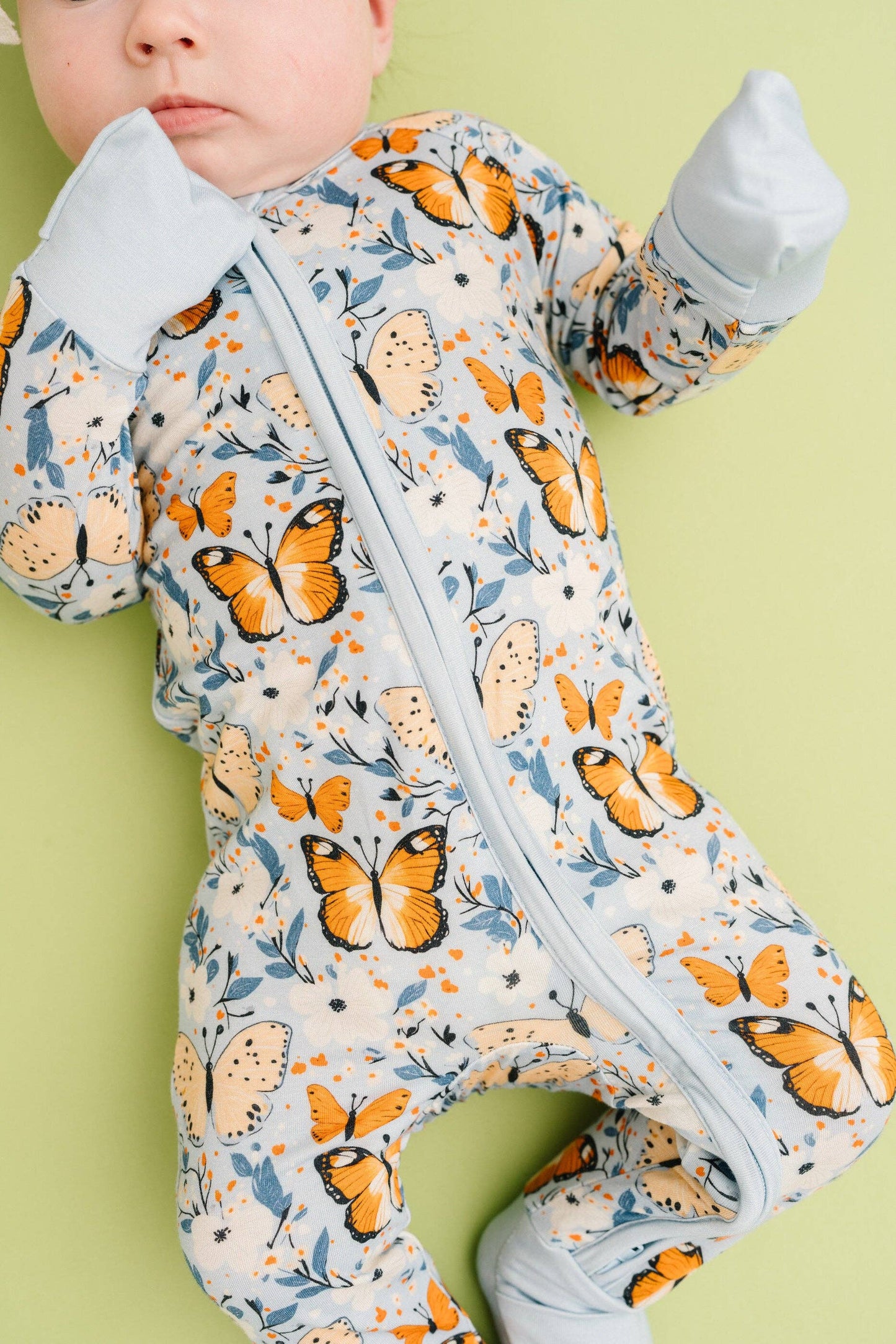 Breezy Butterflies Bamboo Sleeper Little One Shop