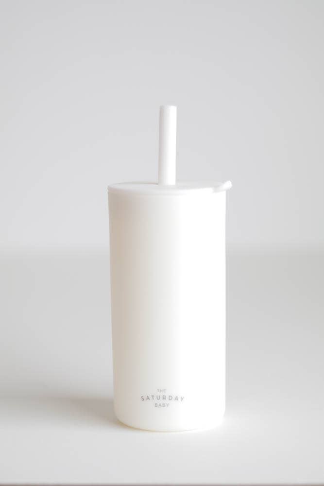 Kid Silicone Straw Cups The Saturday Baby