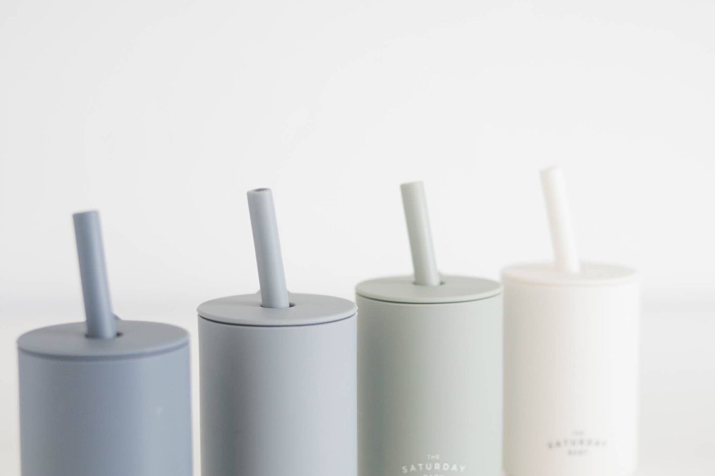 The Saturday Baby Silicone Straw Cup The Saturday Baby
