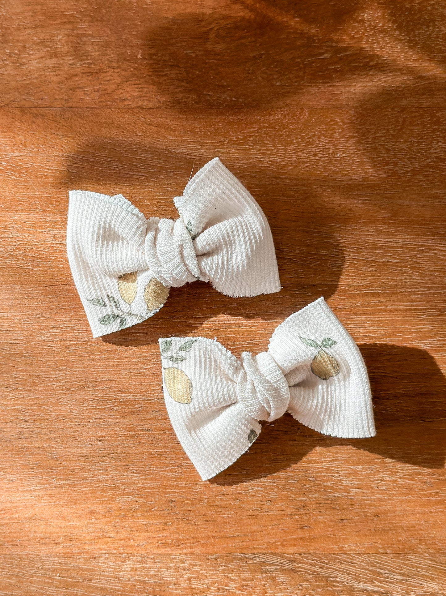 Mini Bow | Multiple Colors! Little Birds Co. Lemons Single Clip