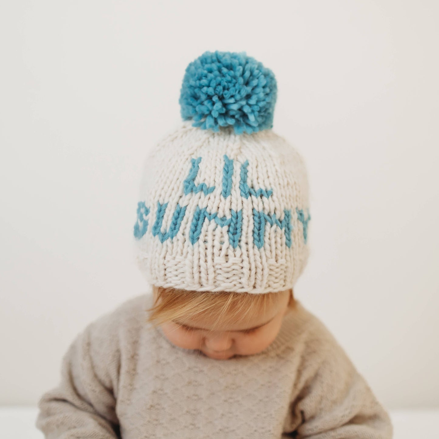Lil Bunny Blue Beanie Hat Huggalugs