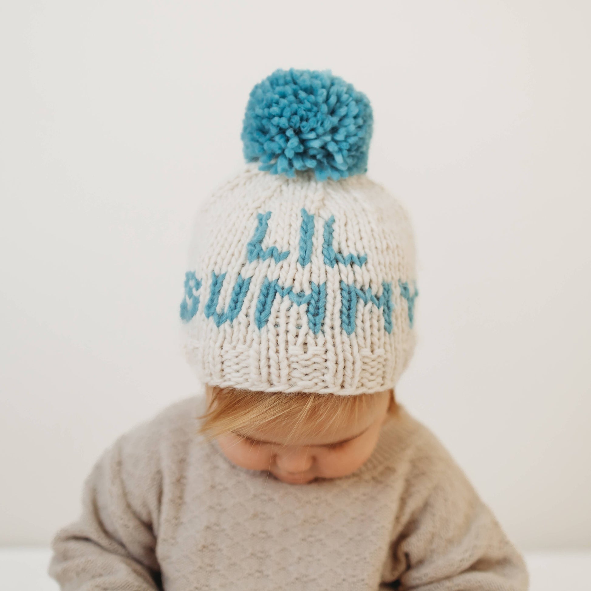 Lil Bunny Blue Beanie Hat Huggalugs