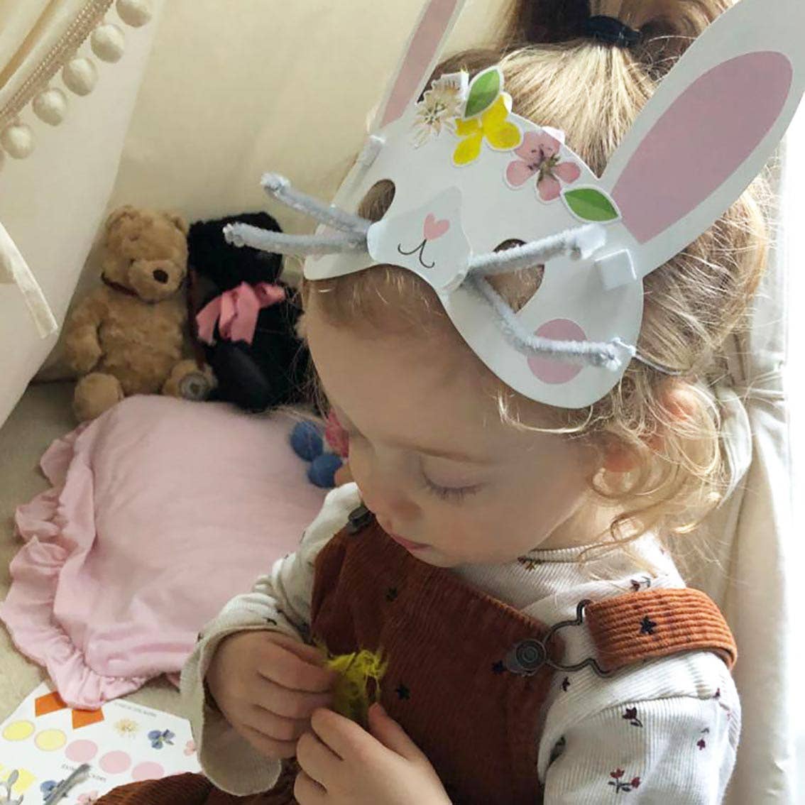 Bunny Mask Making Kit Talking Tables USA