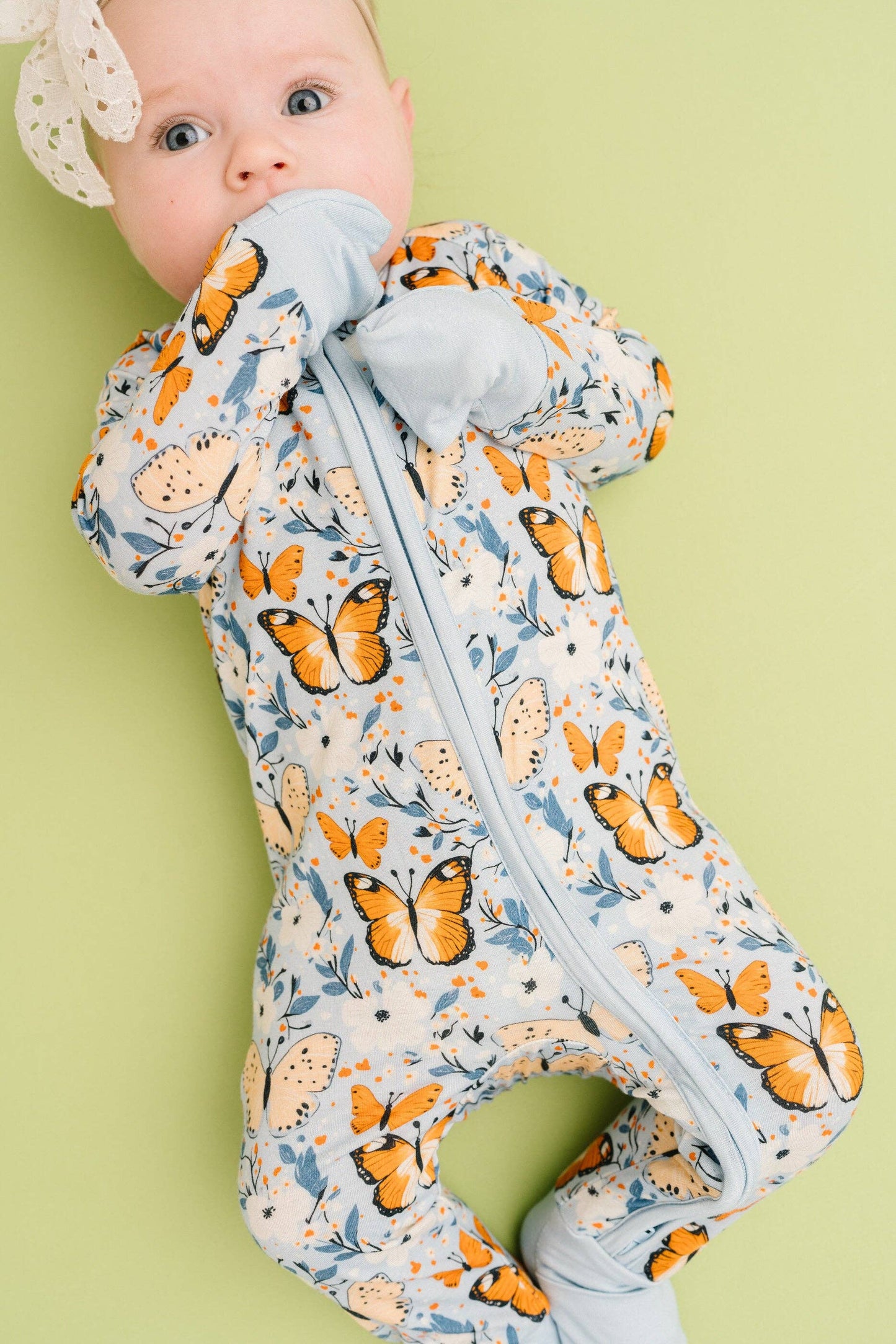 Breezy Butterflies Bamboo Sleeper Little One Shop