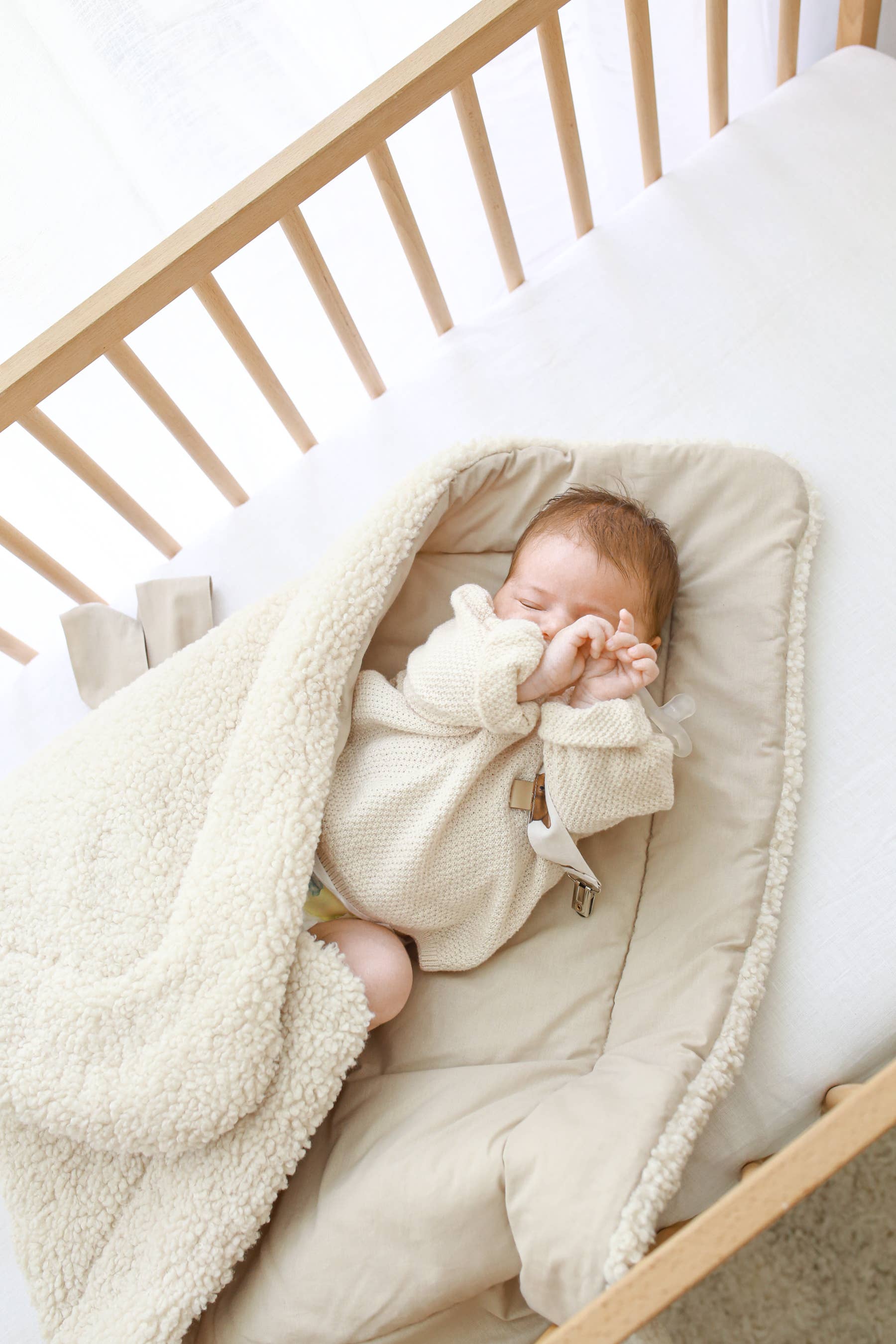 Babyly - Baby Wrap - Teddy - (Cream) BABYLY