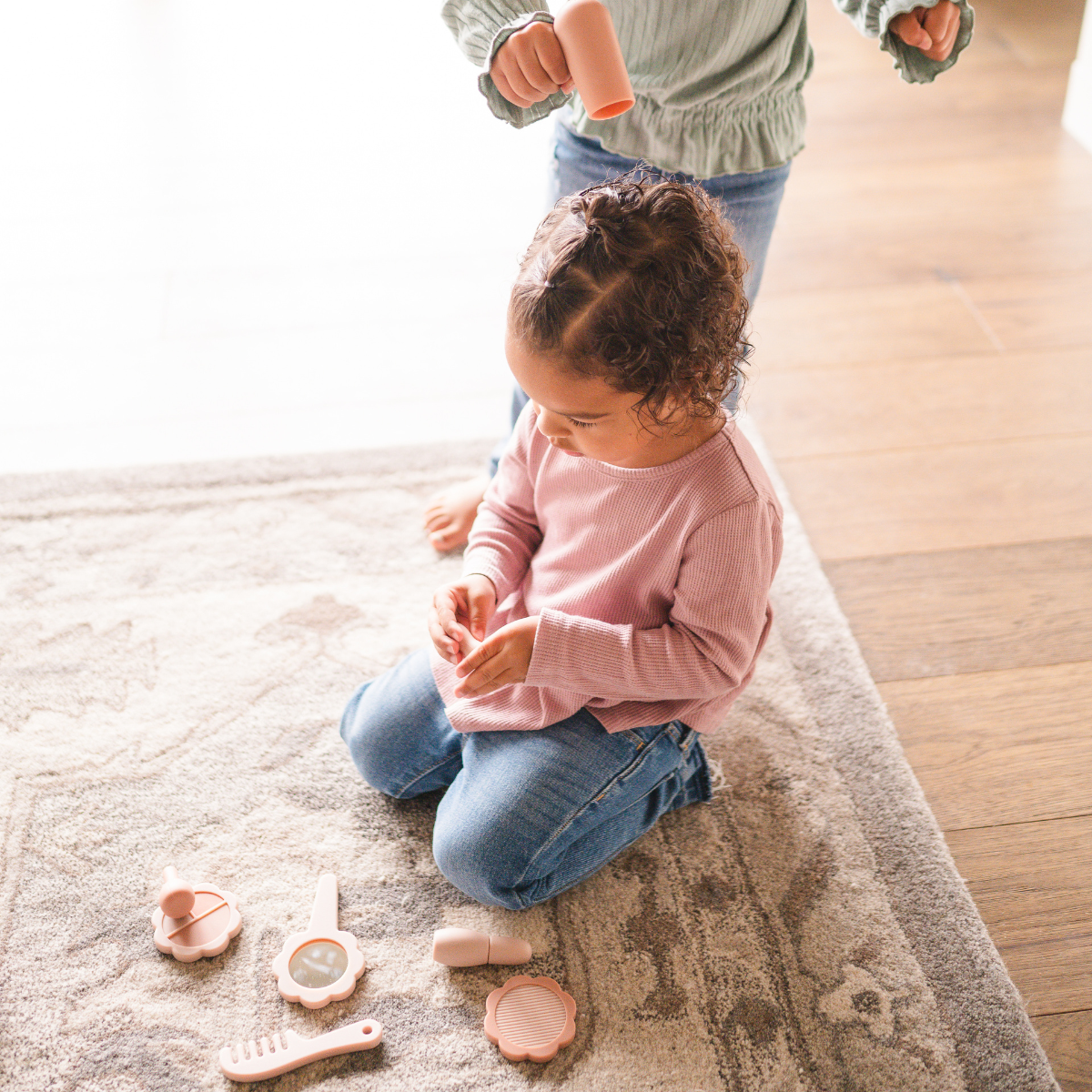 Silicone Makeup Playset bug + bean kids