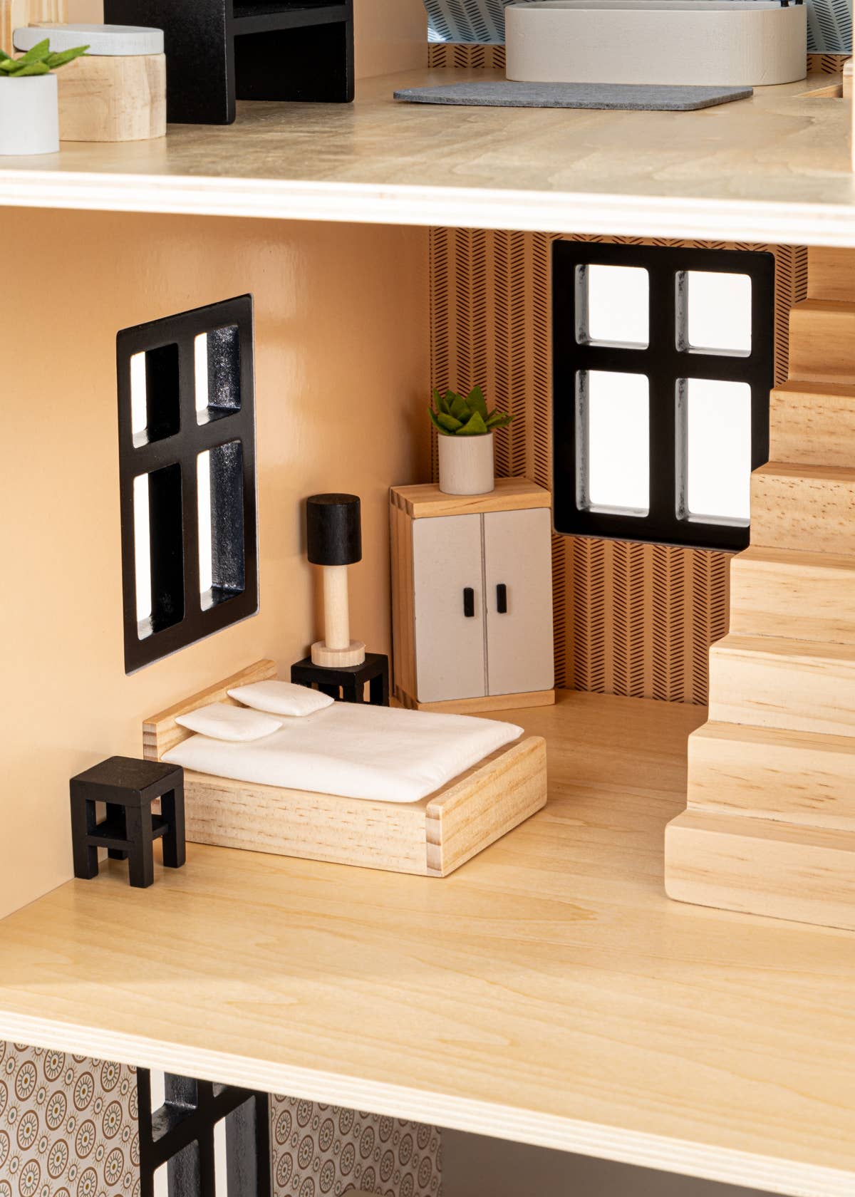Wooden Doll House Master Bedroom Furniture Coco Village