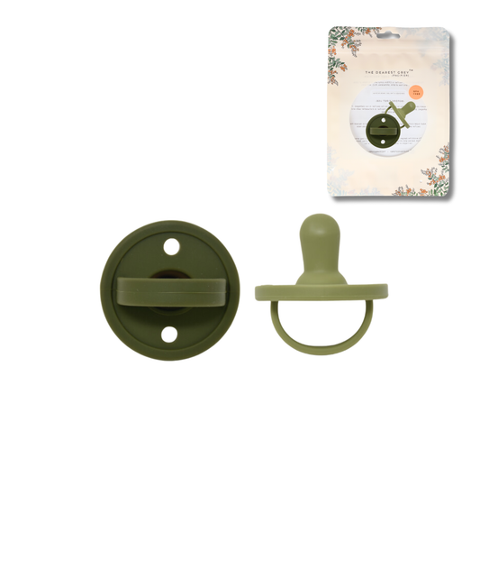 Mod Silicone Pacifier (Juniper & Moss) The Dearest Grey