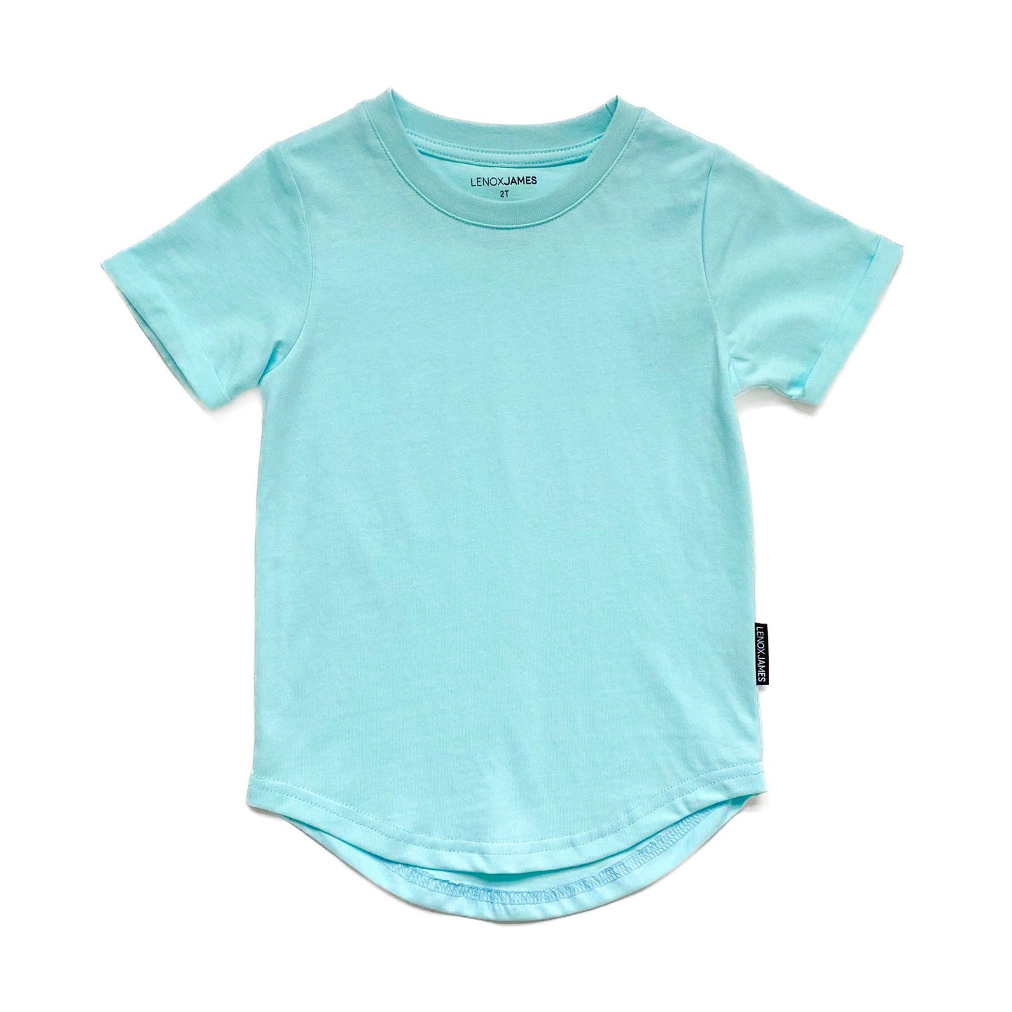 BASIC TEE - AQUA LENOX JAMES