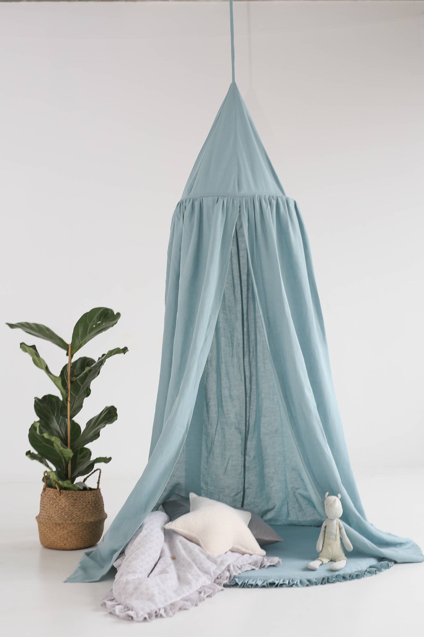 Babyly - Bed Canopy - Linen - (2 Colors) BABYLY