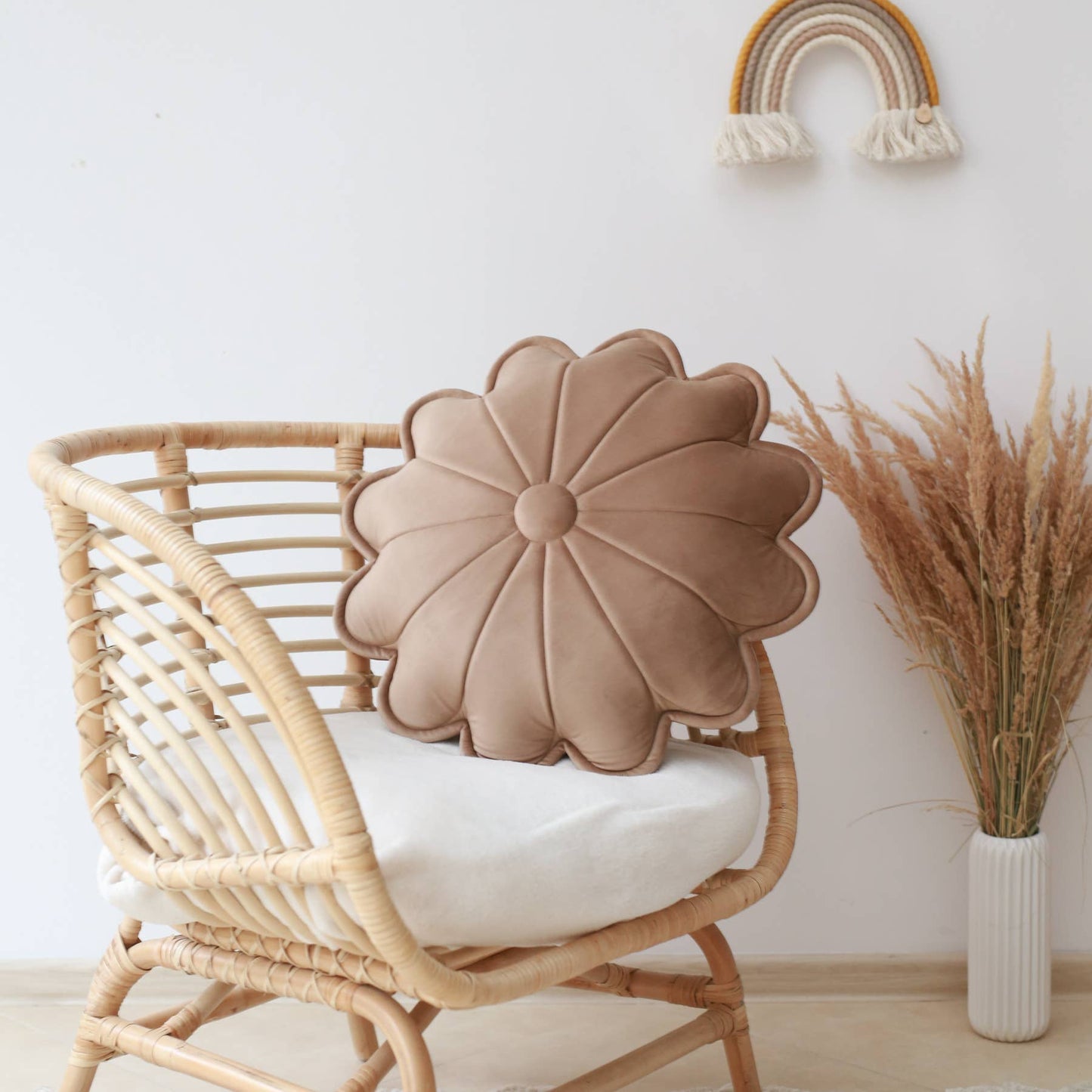Babyly - Velvet Daisy Pillow - Small BABYLY