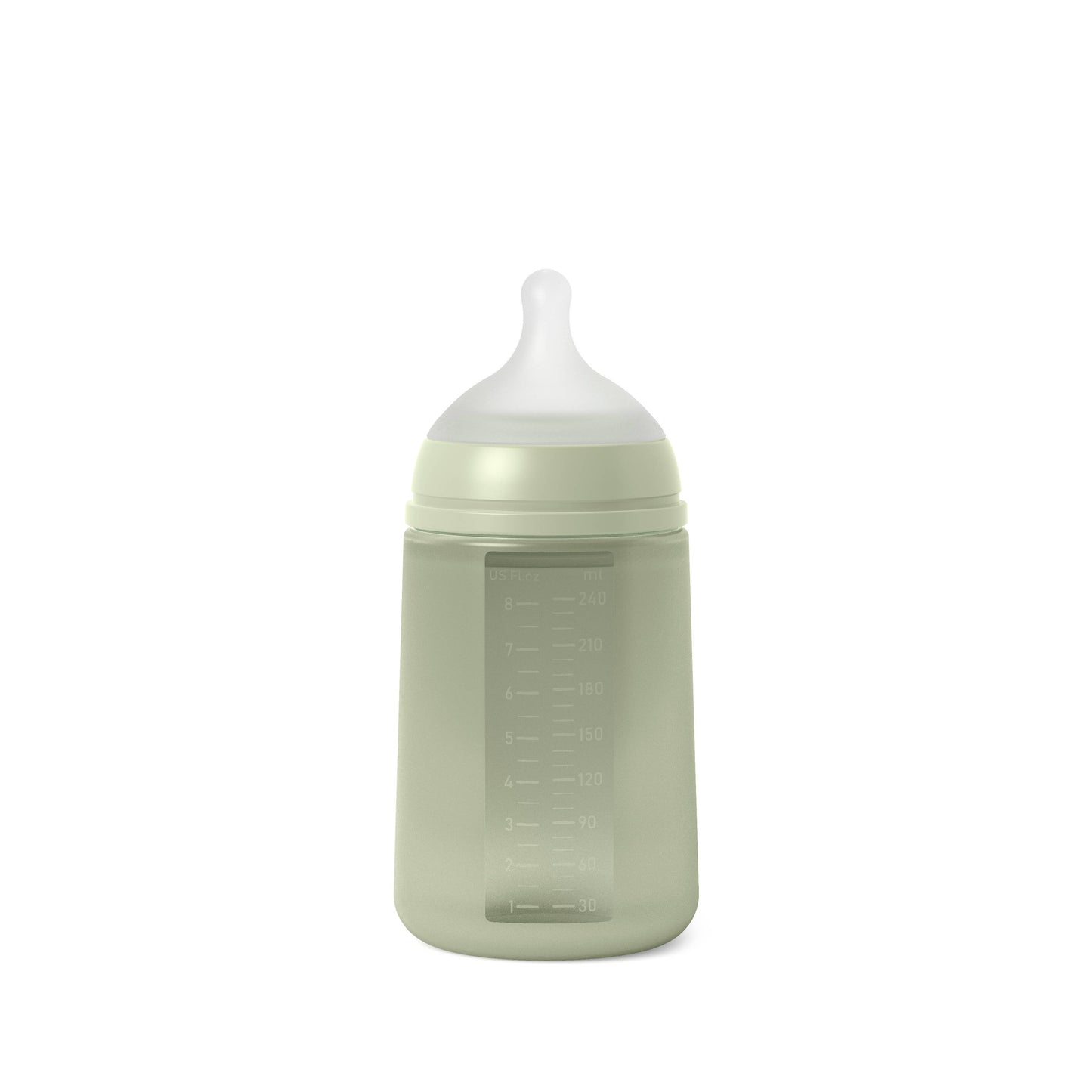 Suavinex Color Essence SX PRO™ 8oz Bottle, Med Flow- Green BEABA & Childhome
