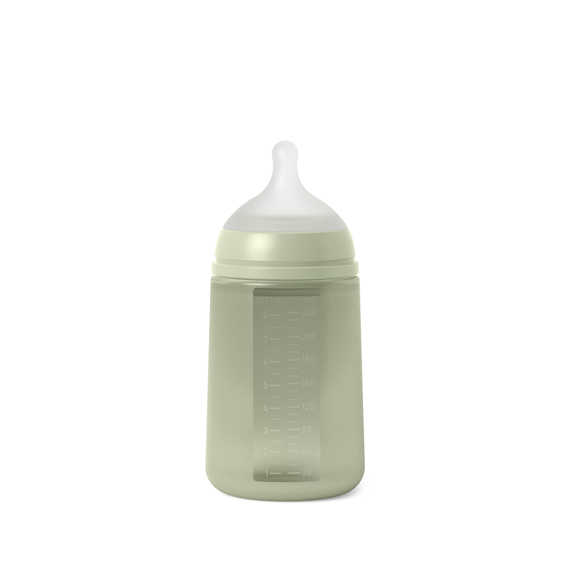 Suavinex Color Essence SX PRO™ 8oz Bottle, Med Flow- Green BEABA & Childhome