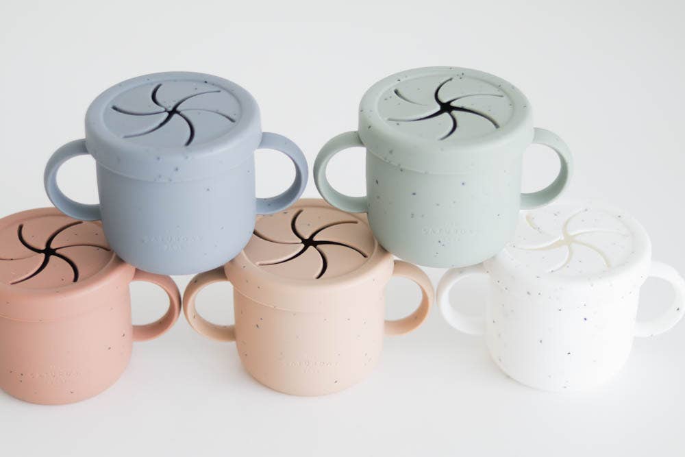 Silicone Snack Cup The Saturday Baby