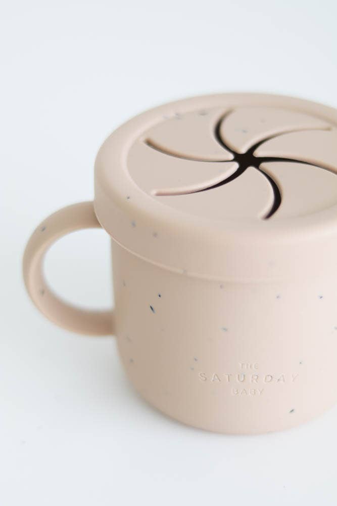 Silicone Snack Cup The Saturday Baby Sand