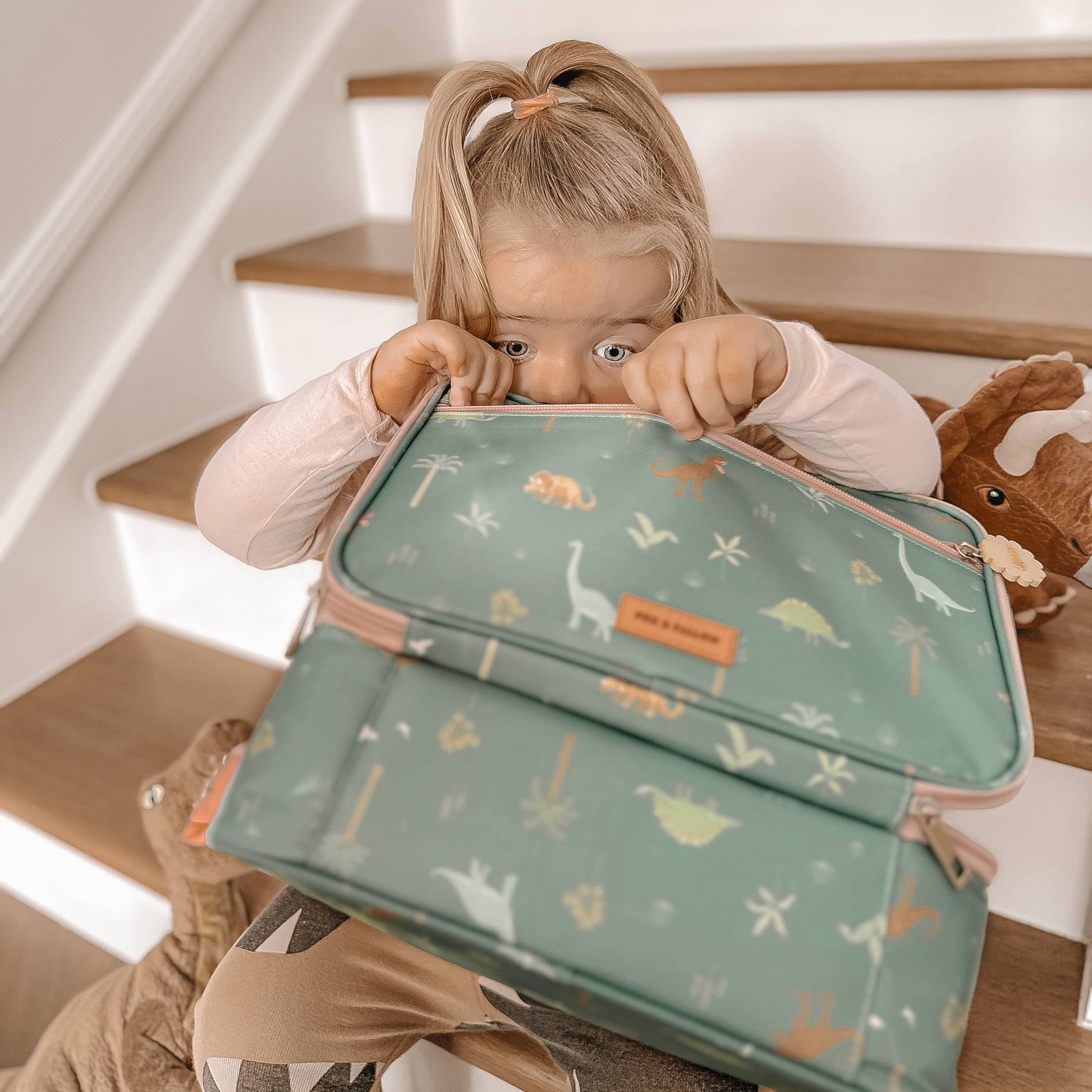 Dinos Lunch Bag Fox & Fallow