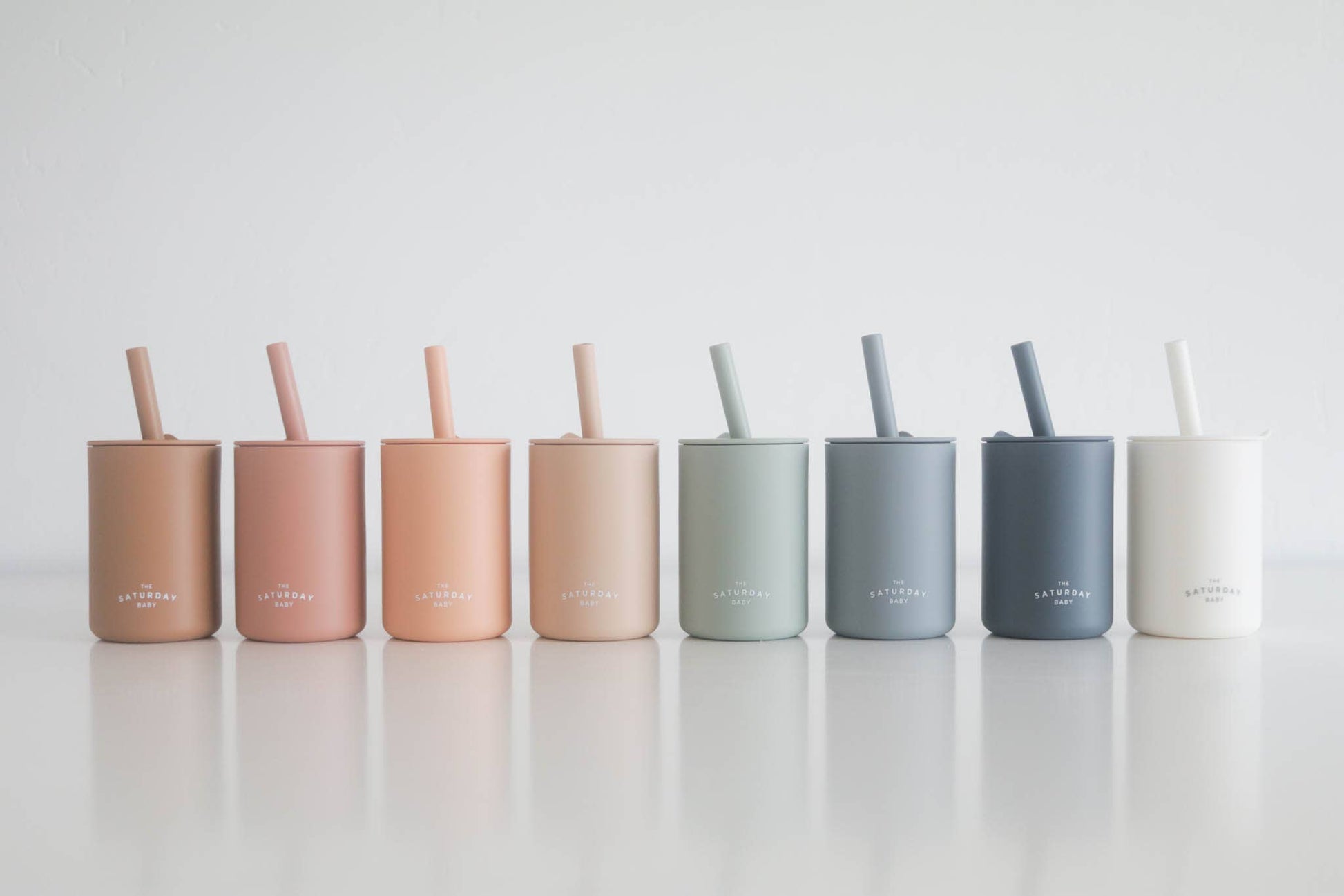 The Saturday Baby Silicone Straw Cup The Saturday Baby