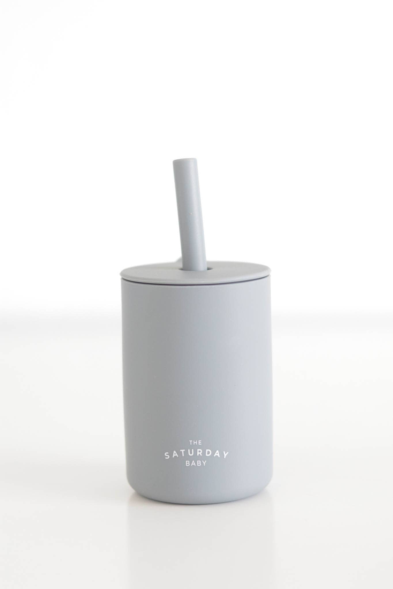 The Saturday Baby Silicone Straw Cup The Saturday Baby Sky