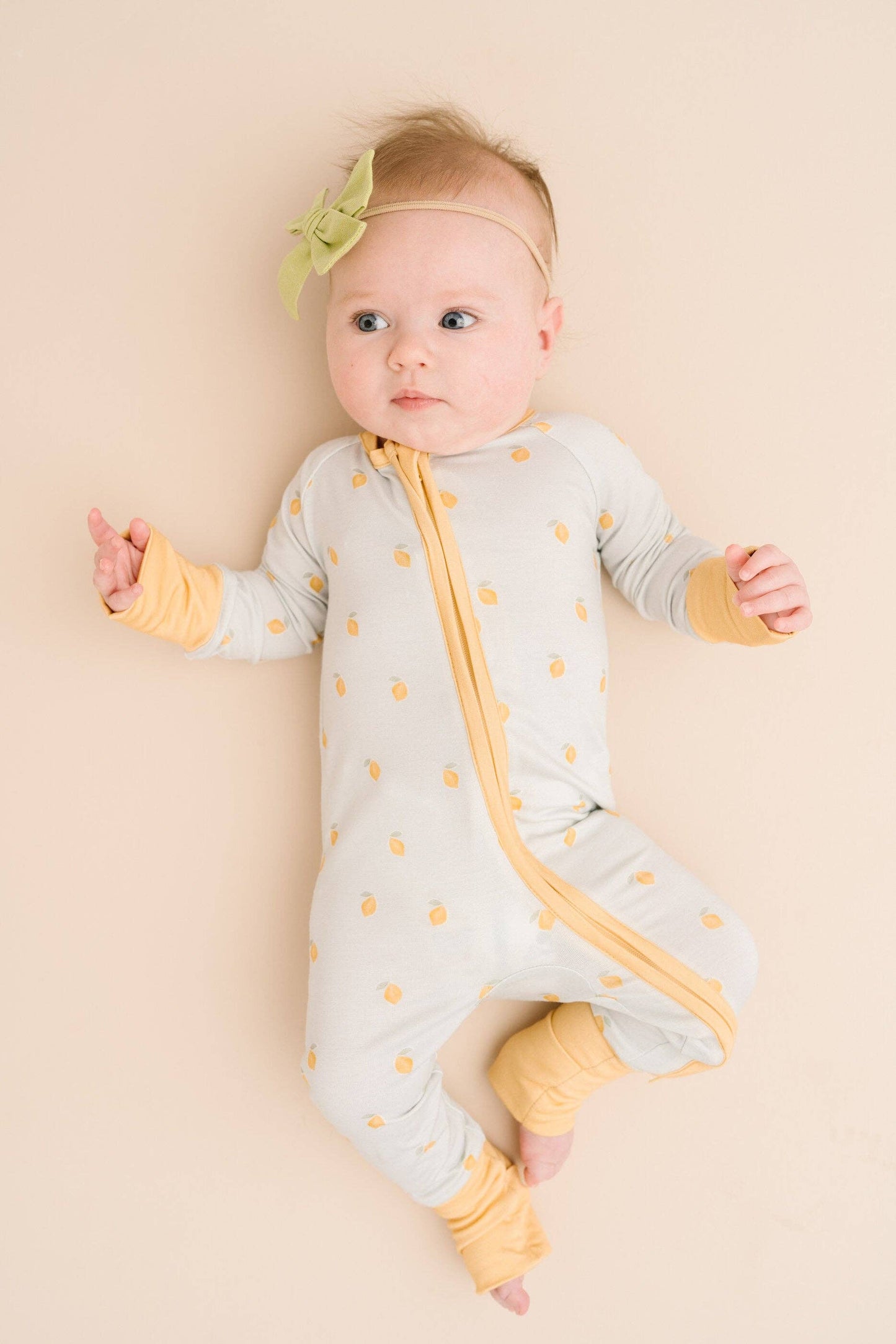Lemon Delight Bamboo Sleeper Little One Shop