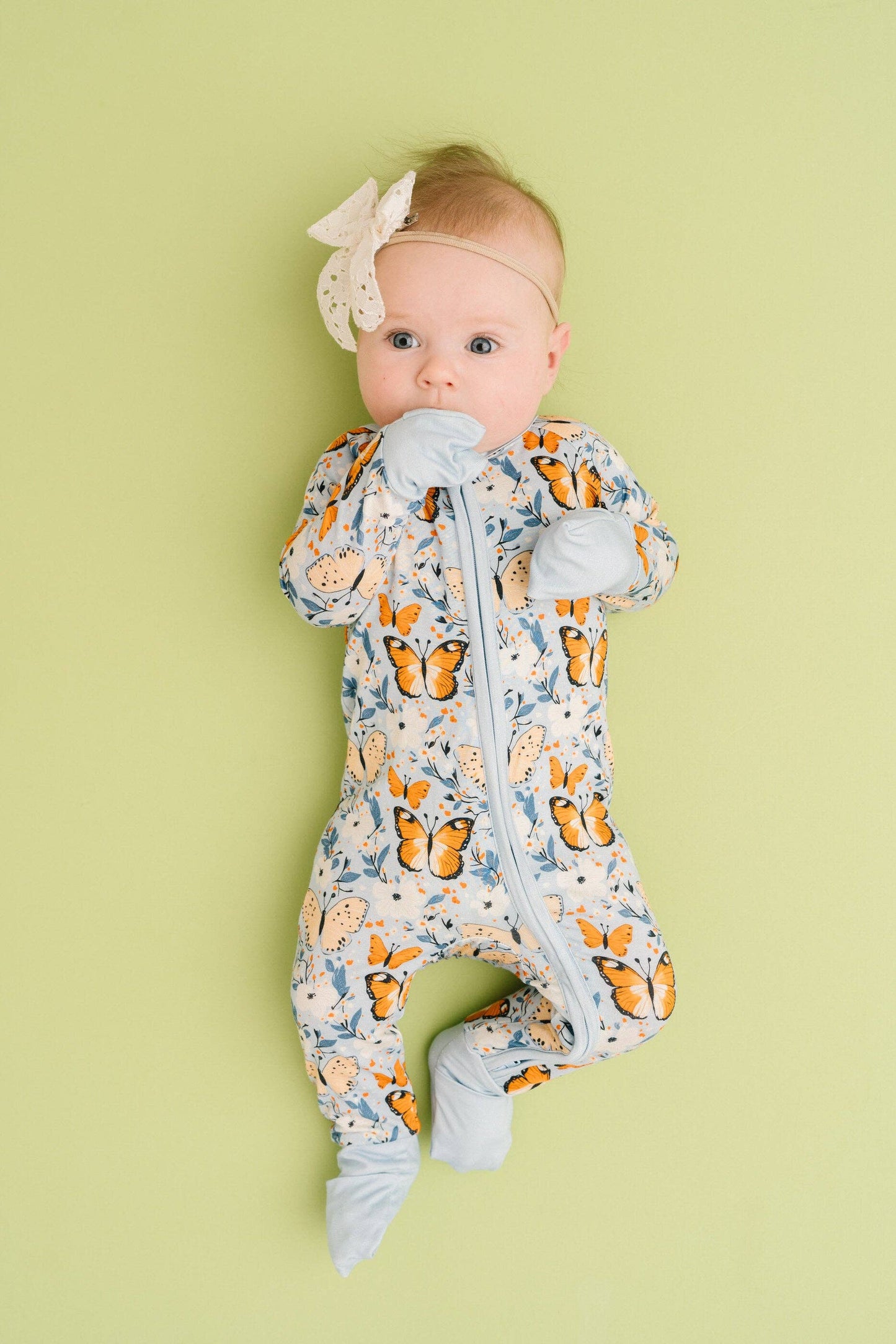 Breezy Butterflies Bamboo Sleeper Little One Shop