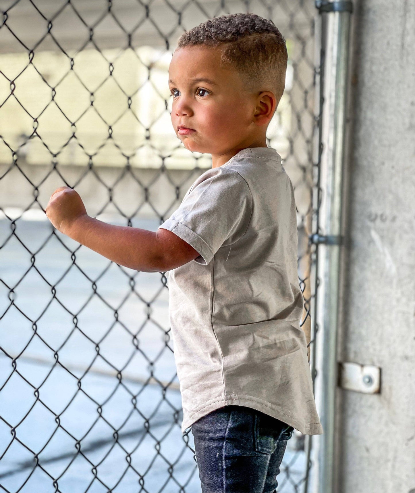 BASIC TEE - SAND LENOX JAMES