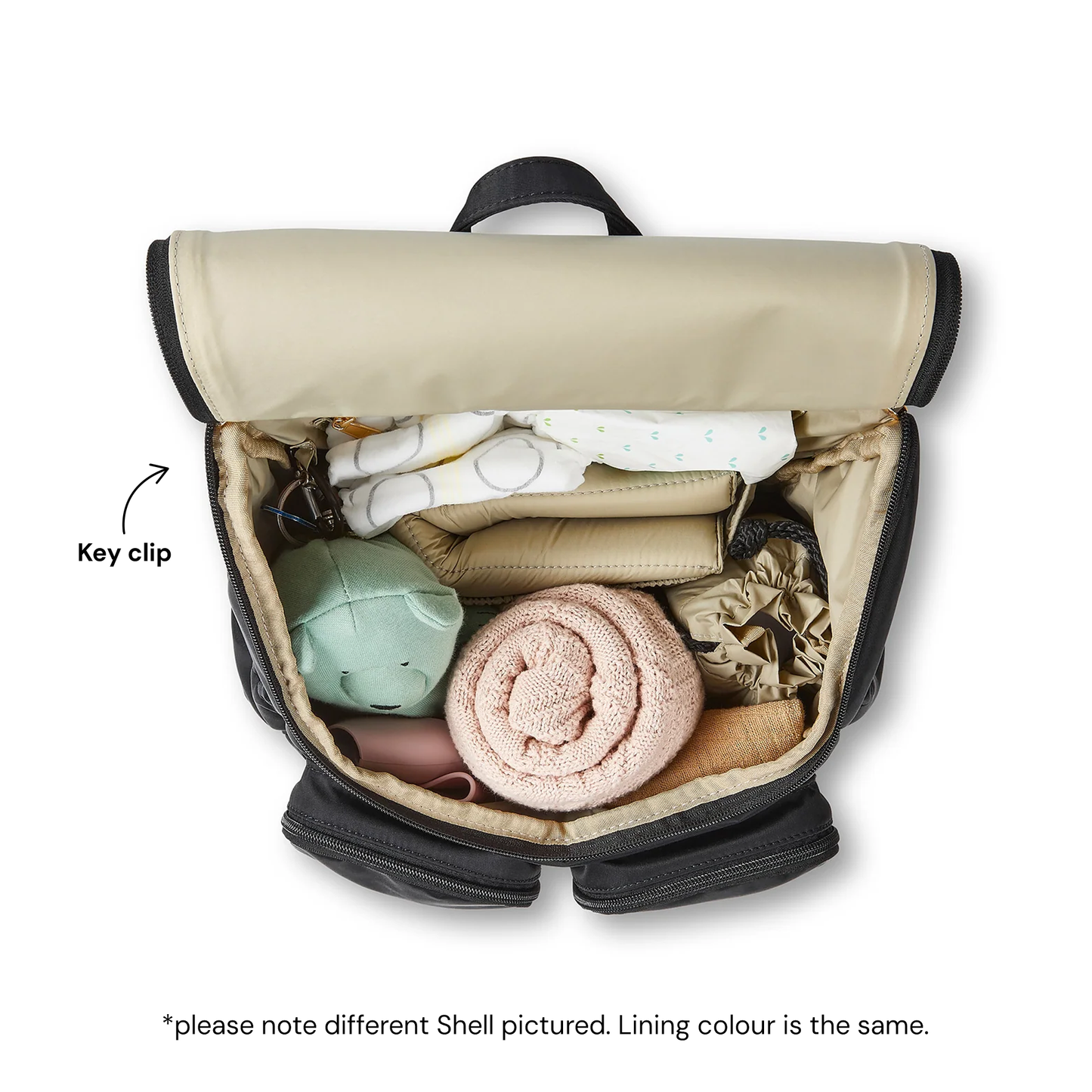 Signature Nappy Backpack - Black Diamond Quit OiOi