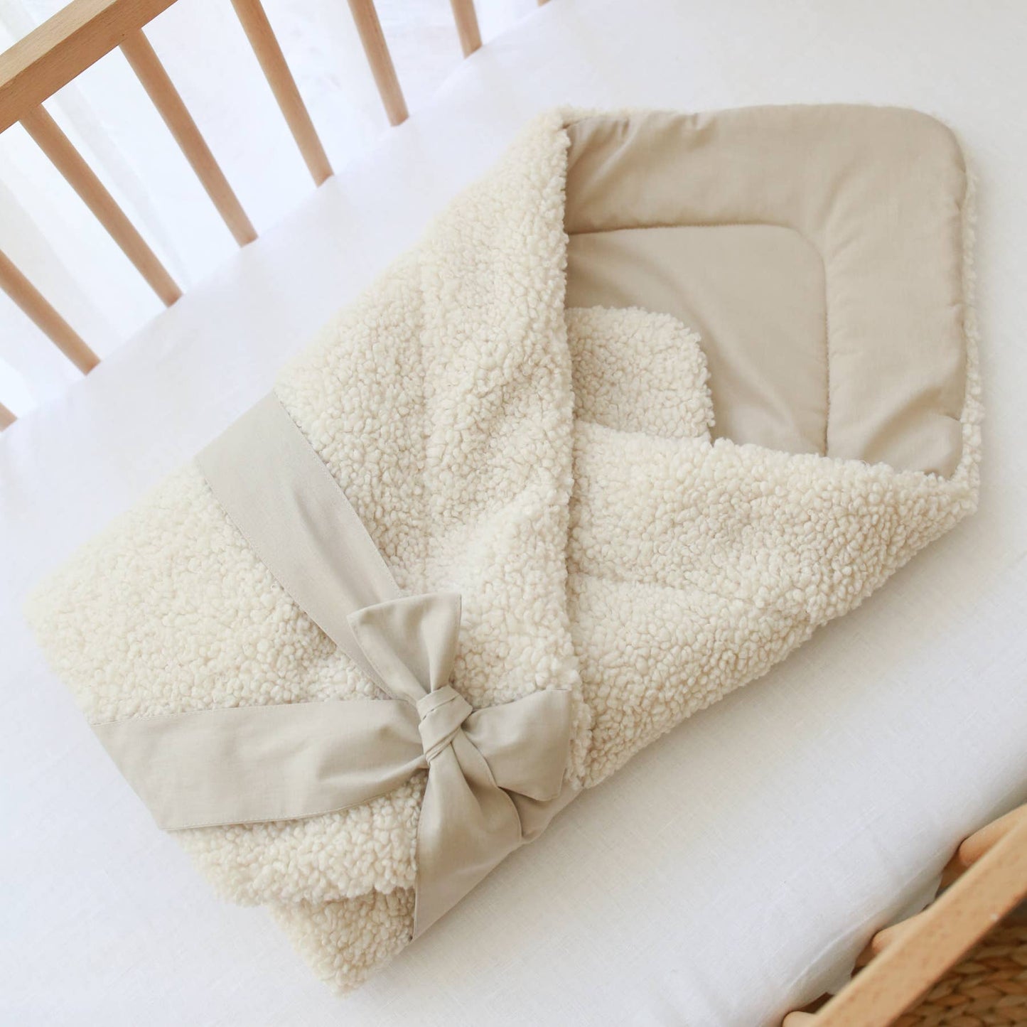 Babyly - Baby Wrap - Teddy - (Cream) BABYLY