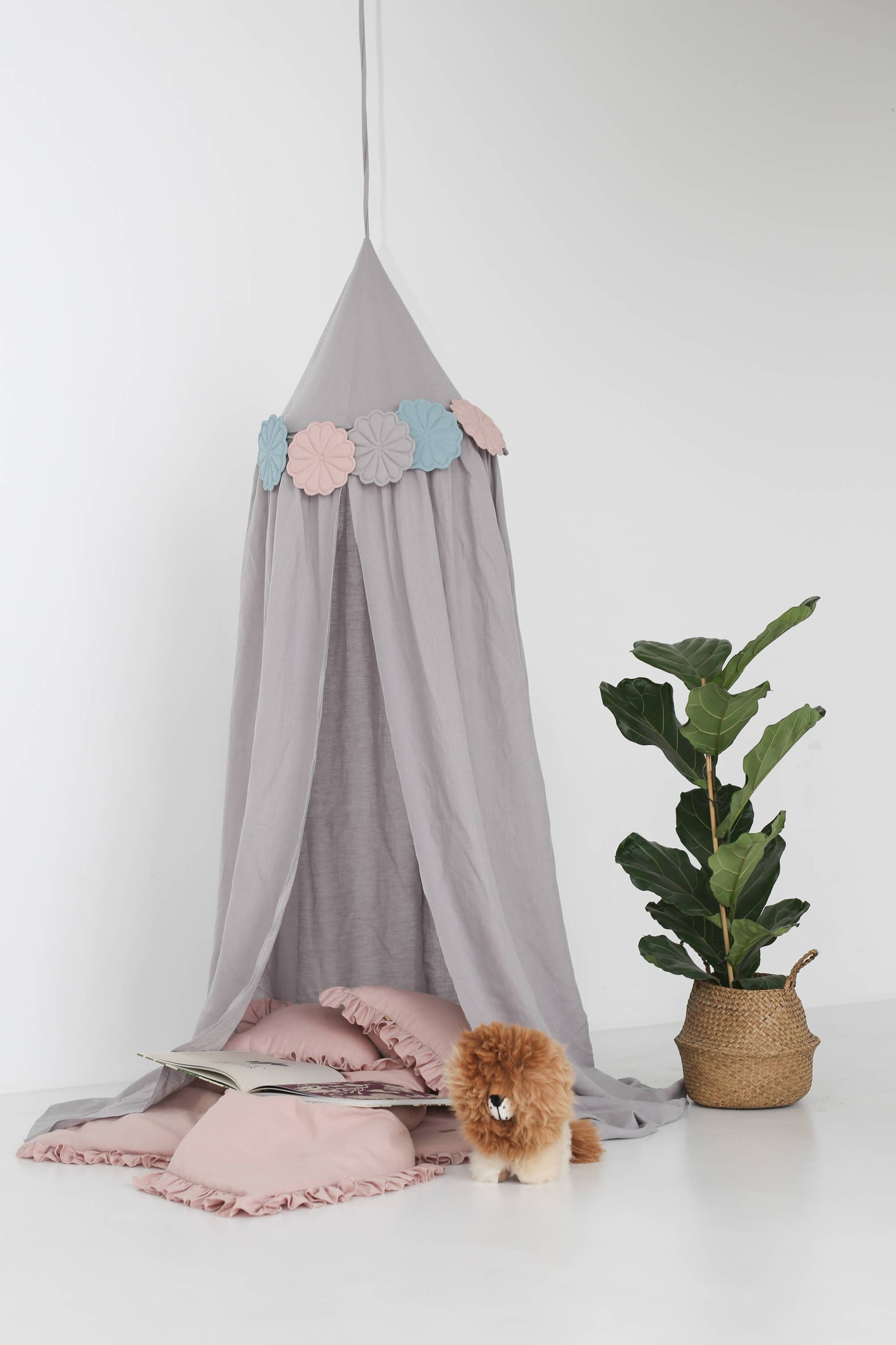 Babyly - Bed Canopy - Linen - (2 Colors) BABYLY