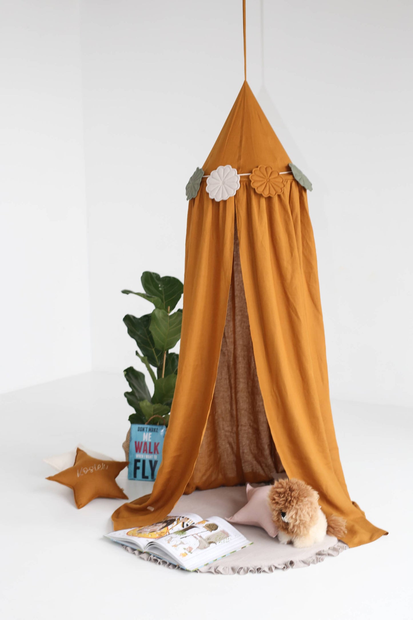 Babyly - Bed Canopy - Linen - (2 Colors)