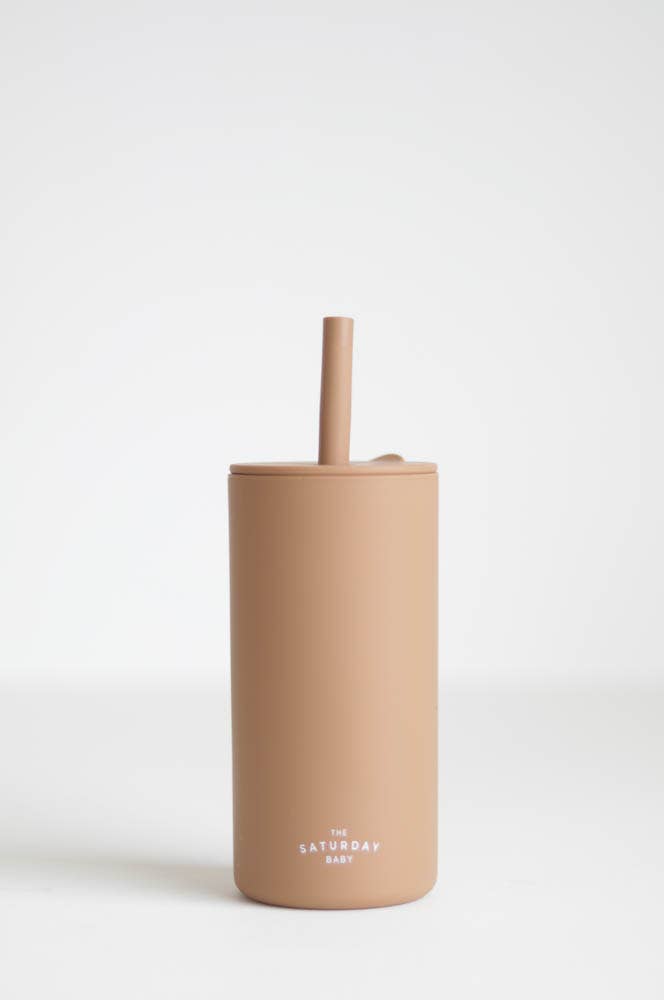 Kid Silicone Straw Cups The Saturday Baby