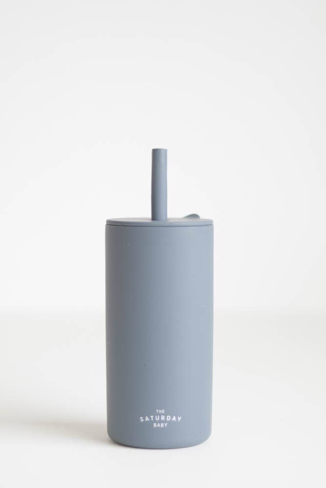 Kid Silicone Straw Cups The Saturday Baby