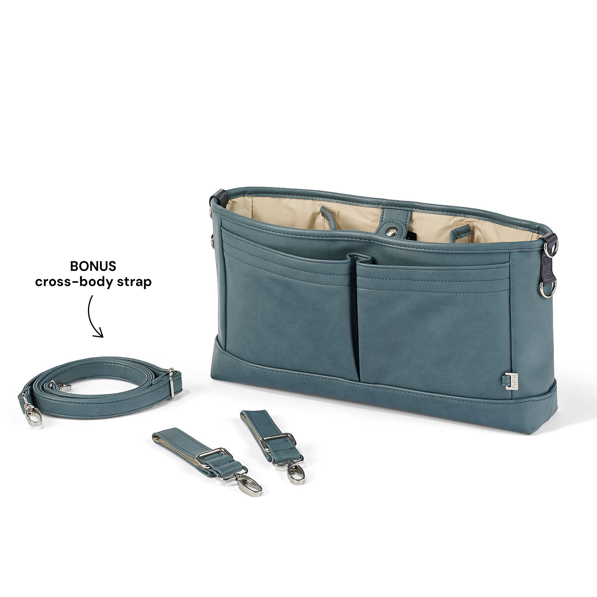 Vegan Leather Stroller Caddy OiOi